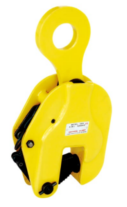 豎吊鋼板吊鉗吊運(yùn)不同重物時的夾取方法說明