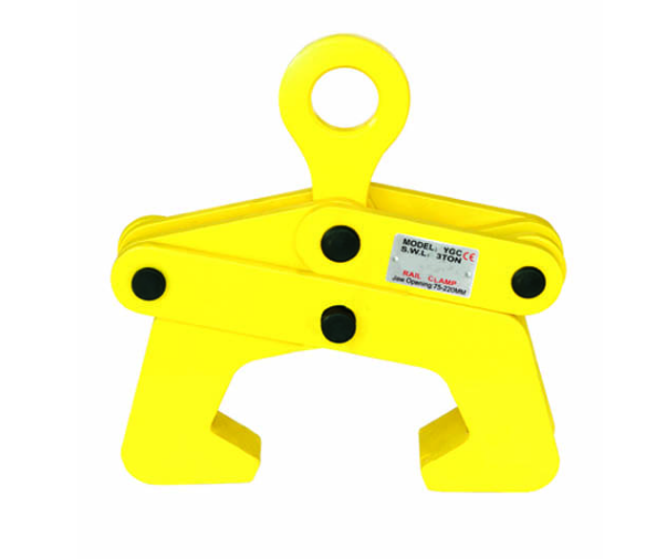 鋼板吊鉗用于公路建設鋼板的吊運